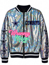 Load image into Gallery viewer, Game Day Statement Sequin Jacket | Choose Your Team
