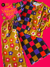 Load image into Gallery viewer, Floral Checkered
